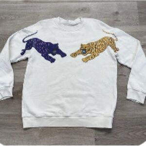 Raquel Allegra Cream Sweatshirt